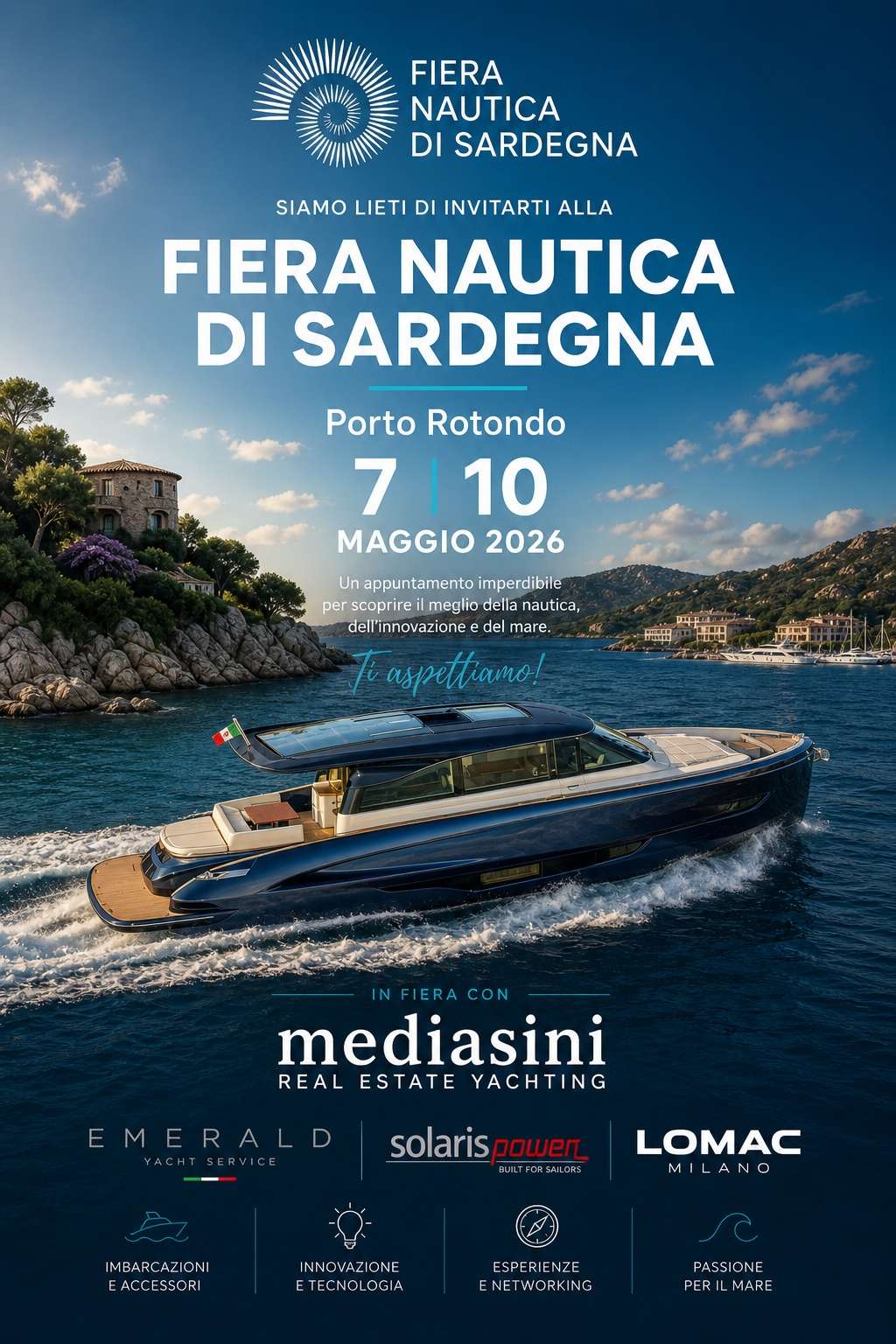Fiera Nautica di Sardegna 2026 a Porto Rotondo